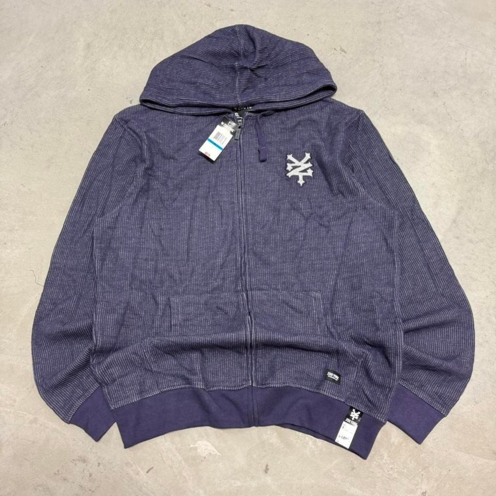Vintage y2k Purple Zoo York Zip Up Hoodie